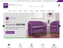 Tablet Screenshot of gwofficefurniture.co.uk